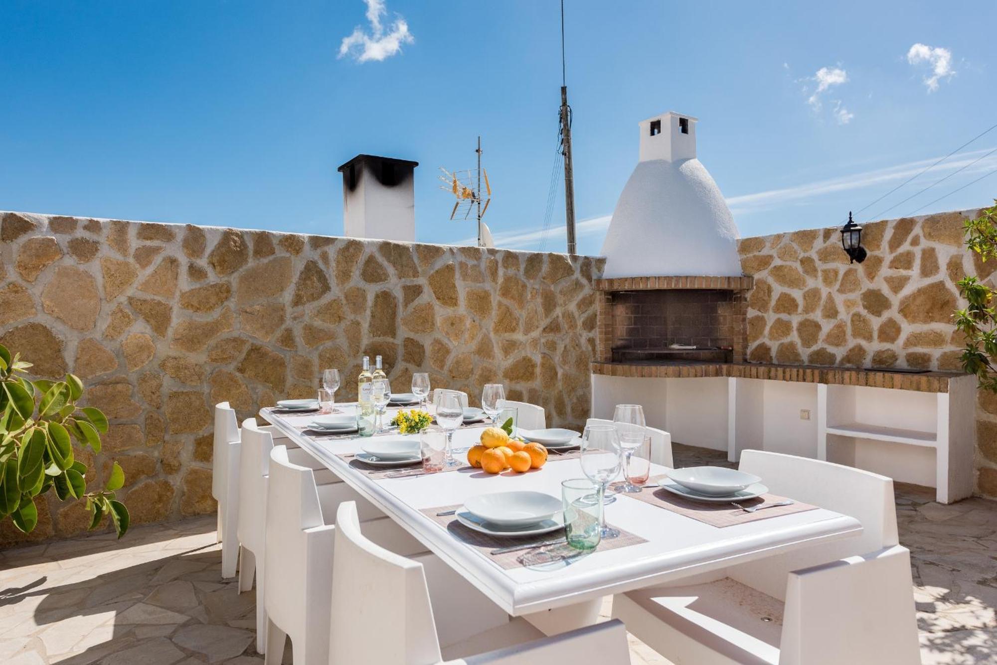 Vila Authentieke Finca, Nabij Het Strand En Restaurants Santa Eularia des Riu Exteriér fotografie